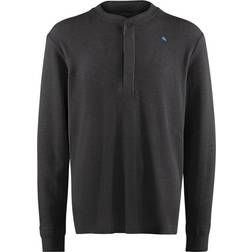 Klättermusen Men's Snotra Long-Sleeve Sweater, Raven