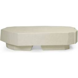 Ferm Living Staffa Ivory Mesa de Centro 82.4x163.5cm