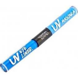 S&S 2 i 1 UV Eyeliner & Mascara Blå
