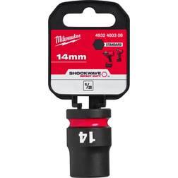 Milwaukee SHOCKWAVE 1/2" Impact Hex Socket 14mm