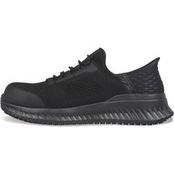 Skechers Work Slip-Ins: Tilido Fletchit Men's Black Slip On