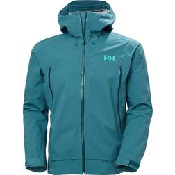 Helly Hansen Men’s Verglas Infinity Shell Jacket - North Teal Blue