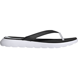 Adidas Comfort Flip-Flops - Cloud White/Core Black