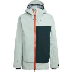 Adidas Terrex Myshelter 3 Layer Gore Tex Snow Jacket - Shadow Green/Linen Green