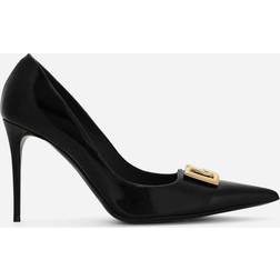Dolce & Gabbana Läder Stilettklack Svart