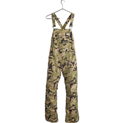 Burton Women's Avalon Bib Pants - Martini Olive Terra Camo