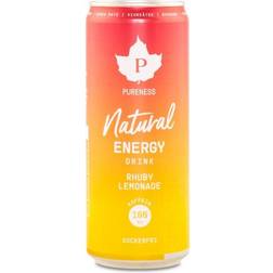 Pureness Natural Energy Drink, Rhuby