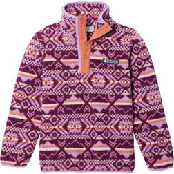 Columbia Kids' Helvetia Half Snap Fleece Pullover- PurplePrints