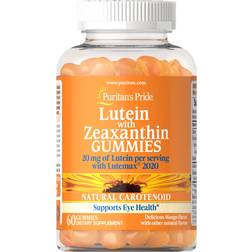 Puritan's Pride Lutein with Zeaxanthin Gummies, Supports Eye Health, 60 Count