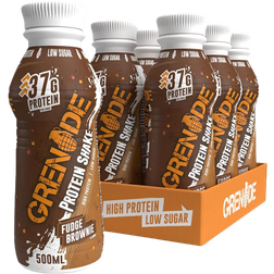 Grenade Fudge Brownie Protein Shake 500ml 6 pcs