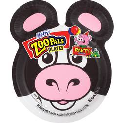 Hefty Zoo pals paper plates party edition 2023