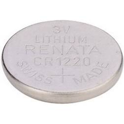 Renata CR1220, 3V 12.5x2 mm, Lithium