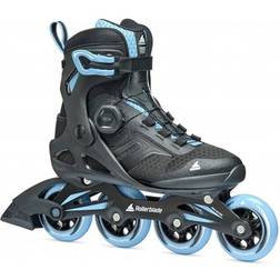 Rollerblade Macroblade BOA Womens Inline Skates, Black/Blue