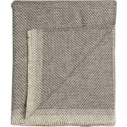 Røros Tweed Uldplaid Una Tæppe Grå (200x130cm)