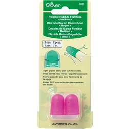 Clover Flexible Rubber Thimble-Medium