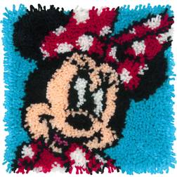 Dimensions 72-74886 disney latch hook kit 12"x12"-minnie