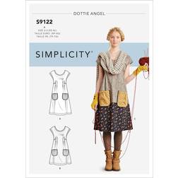 Simplicity sewing pattern s9122 misses' dresses