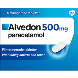 Alvedon 500mg 20 st Tablett