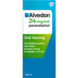 Alvedon 24mg/ml 100ml Lösning