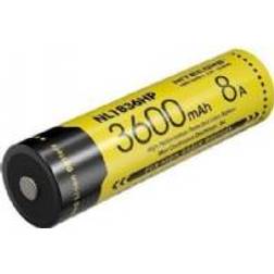 NiteCore BATTERY RECH. LI-ION 3.6V/NL1836HP3600MAH