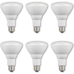 Westinghouse 5220020 Pack Of 6 9 Watt Dimmable Br30 Medium E26 Led Bulbs White