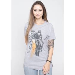 Star Wars T-shirt The Mandalorian Flying