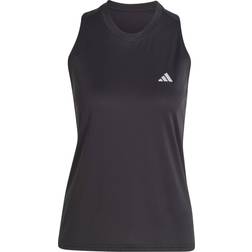 adidas Run It Tank Women, sort Løbeshirt 2023