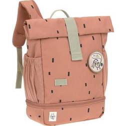 Lässig Mini Rolltop Backpack Happy Print karamel- babypoints
