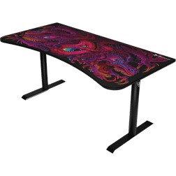 Arozzi Arena Gaming Desk Crawling Chaos, höjdjusterbart, heltäckande musmatta