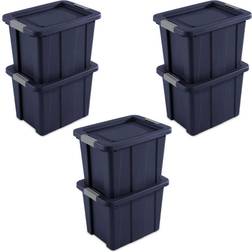 Sterilite Tuff1 18 Gallon Attic Organizer Tote Container Bin Storage Box