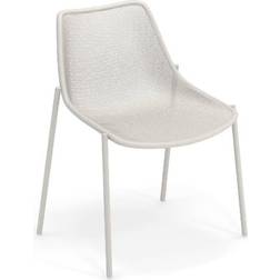 Emu Round Chair Christophe Pillet Vit Metall