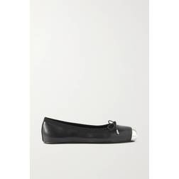 Alexander McQueen Ballerinas black_silver