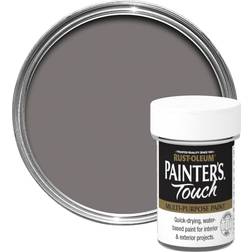Rust-Oleum Touch Enamel Pewter Wood Paint Grey 0.4L