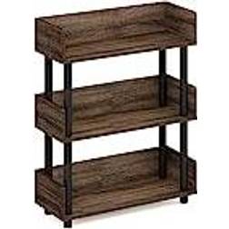 Furinno 22193WN Turn-N-Tube 3-Tier Book Shelf