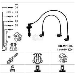 NGK Original zündkabelsatz zündkabel zündleitungssatz volvo