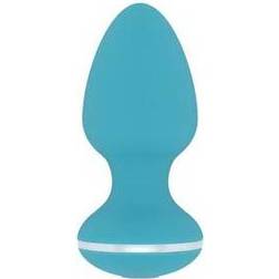 Cala Cala Azul Blanca Vibrating Anal Plug