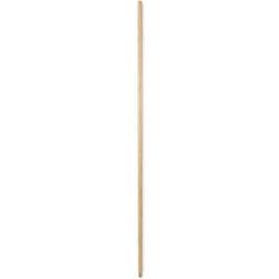 Boardwalk BWK121 15/16 Lacquered Hardwood Threaded End Broom Handle Natural