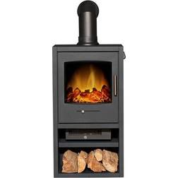 Adam Bergen 1.8kW Electric Stove With Angled Pipe