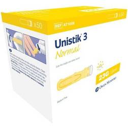 Owen Mumford Unistik 3 Safety Lancets 23G 50 Count