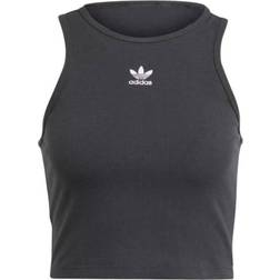 Adidas Women's Essentials Rib Tank Top - Black