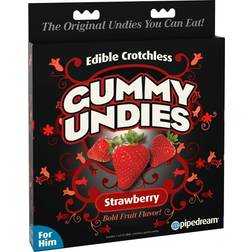 Pipedream Edible Male Gummy Undies Strawberry 16oz 1pack