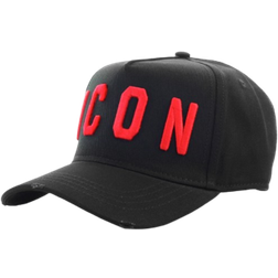 DSquared2 Be Icon Baseball Cap Unisex - Black/Red