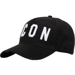 DSquared2 Be Icon Baseball Cap Unisex - Black/White