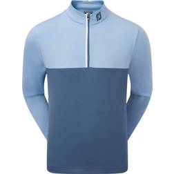 FootJoy Colour Block Chill-Out Herre Pullover Dusk Blue And Ink