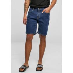 Urban Classics Relaxed Fit Jeans Shorts - Blau