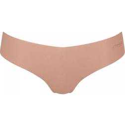 Sloggi Women's Microfiber Thong Zero 2.0 - Marron
