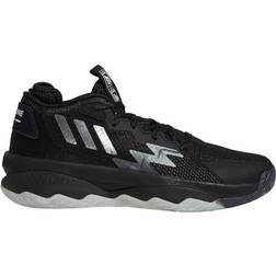 adidas Dame 8 - Core Black/Silver Metallic/Grey Six