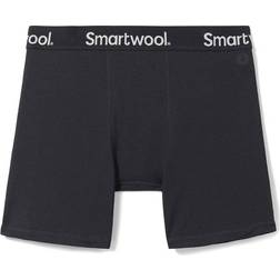 Smartwool Mens Boxer Brief Boxed - Black