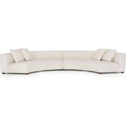 Four Hands Belmount Ivory Sofa 176" 2 5 Seater