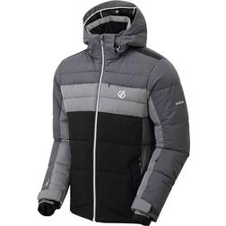 Dare 2b Men's Denote Recycled Ski Jacket - Black Ebony/Grey